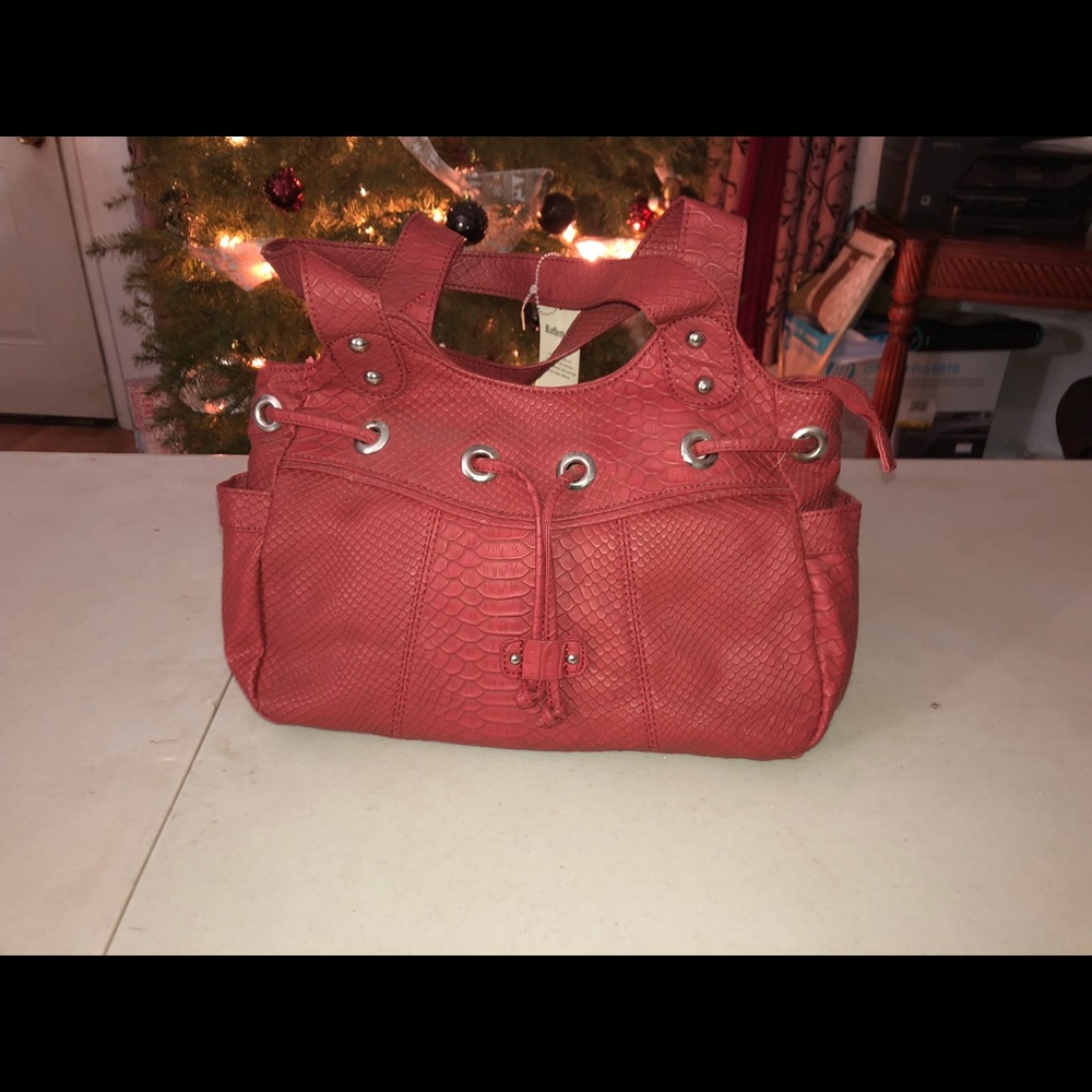 Red Reflections Handbag - Picture 2 of 3